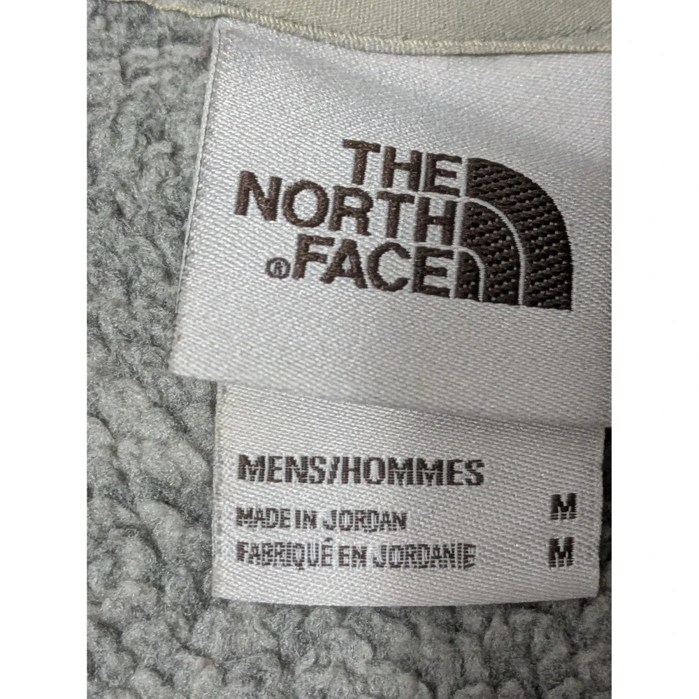 The North Face Pullover Men's Sz Med Gordon Lyons 1/4 Zip‎ Sweater Top Brown